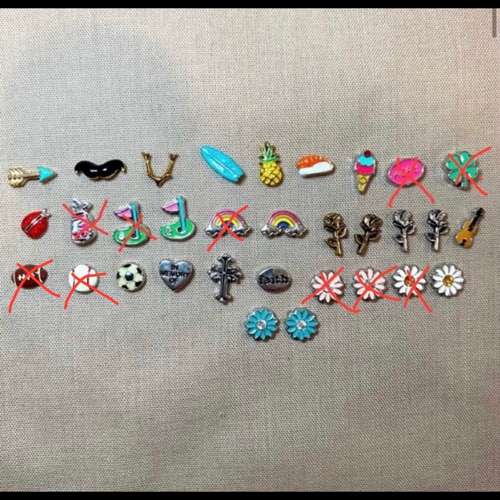 Origami Owl Assorted Charms